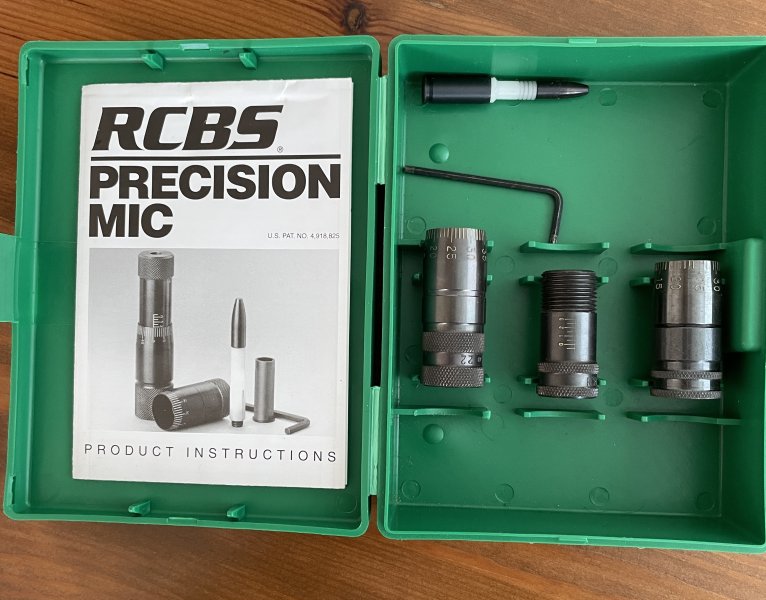 PRECISIONS MIC .223 RCBS Patronenlager-Messlehre – Bild 1