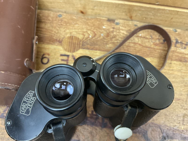 Fernglas Zeiss BINOCTAR 7x50 Q1 mit Lederköcher, Super Zustand!!! – Bild 6