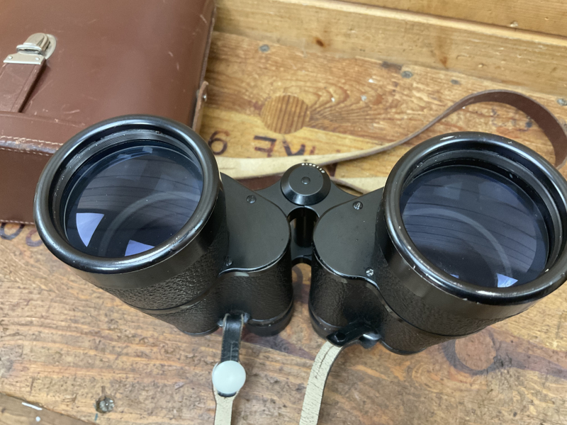 Fernglas Zeiss BINOCTAR 7x50 Q1 mit Lederköcher, Super Zustand!!! – Bild 5