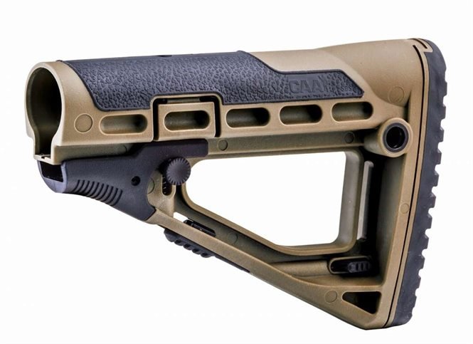AR-15 Schaft / AR-15 Schubschaft Skeleton Commercial und Mil-Spec CAA SAND – Bild 1