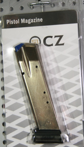 Original 19-Schuss Magazin (17+2) CZ Shadow 1 u. 2 - SP01 - CZ75B - SportII (IPSC) 9mm 9x19 NICKEL! – Bild 1