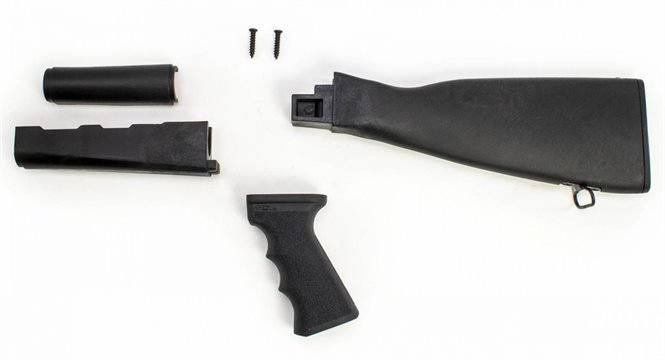 AK-47 / AK-74 Schaft Set mit Handschutz und Griff Centerfire – Bild 1