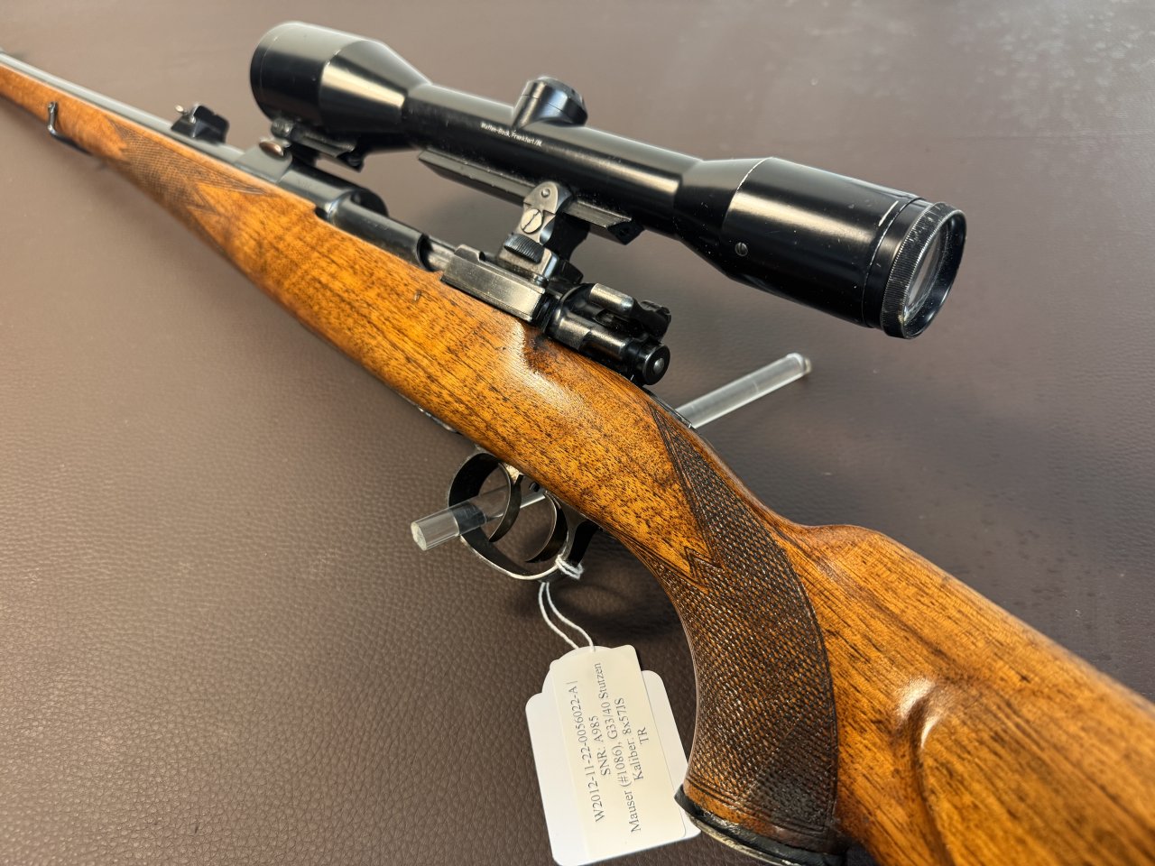 Mauser 98 G33/40 Stutzen 8x57JS zierlich & führig, Zeiss – Bild 2