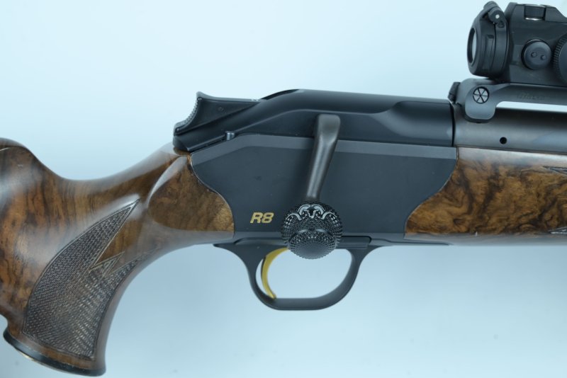 Kammergriffkugel Repetierkugel 26mm für Blaser R8 & R93 – Voll-Schwarz, Eichenlaub & Fischhaut – NEU – Bild 2