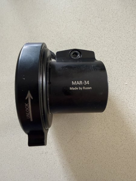 Rusan MAR-34 Modular Klemmadapter 34 mm – Vorsatzgerät – Bild 1