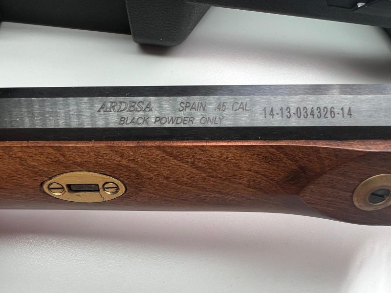 Ardesa Ranger .45 Vorderlader Gewehr - Doppelabzug / Stecher - INDOOR - TOP Funktion! Frei ab 18 ! – Bild 3