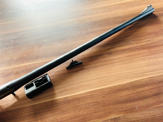 Blaser R8 Matchtlauf Semi Weight 10,3x68 Mag. 65cm offene Visierung- Komplett Set – Bild 3