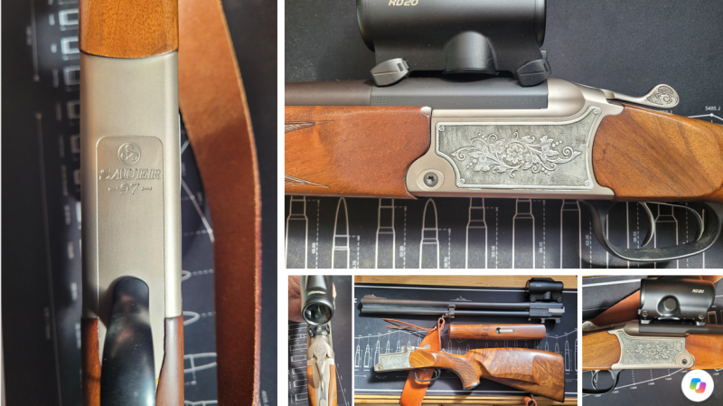 Bockdoppelbüchse Sauer 97 BDB 9,3x74r – bild 4