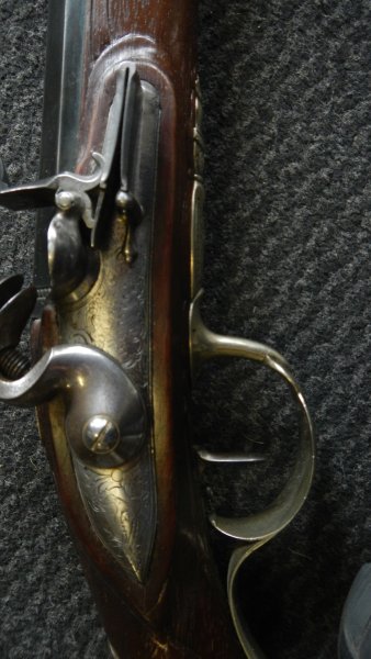 Steinschloß Gewehr Jacob Walster Saarbrücken "Walster a Saarbruck" Geschenk vom Fürsten von Nassau – Bild 6