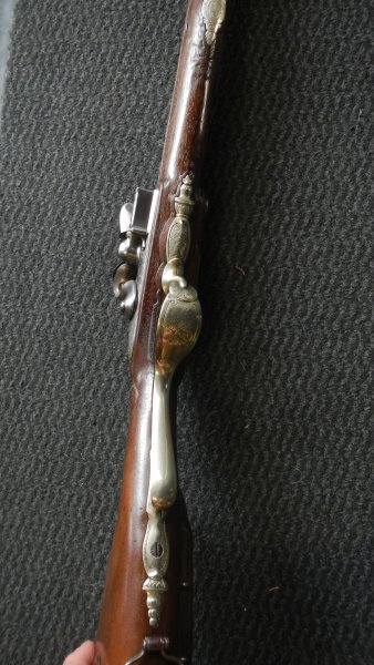 Steinschloß Gewehr Jacob Walster Saarbrücken "Walster a Saarbruck" Geschenk vom Fürsten von Nassau – Bild 3