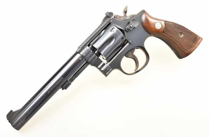 SMITH & WESSON Revolver Modell 48 " Masterpiece M.R.F. " mit 6" Lauf Kal .22 Win. Mag. – Bild 1