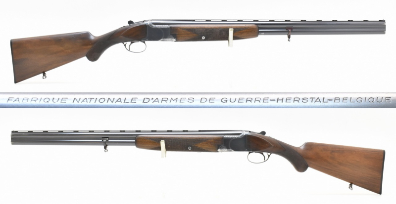 FABRIQUE NATIONALE / FN Bockdoppelflinte Modell B25 Bj. 1970 im Kaliber 12/70 – Bild 1