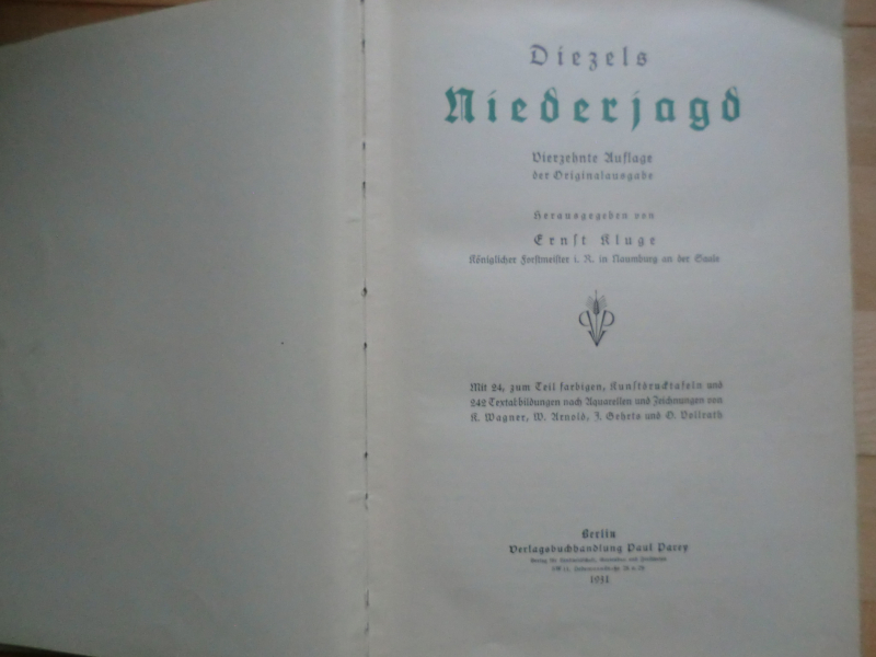 1931 DIEZELS NIEDERJAGD – Bild 2
