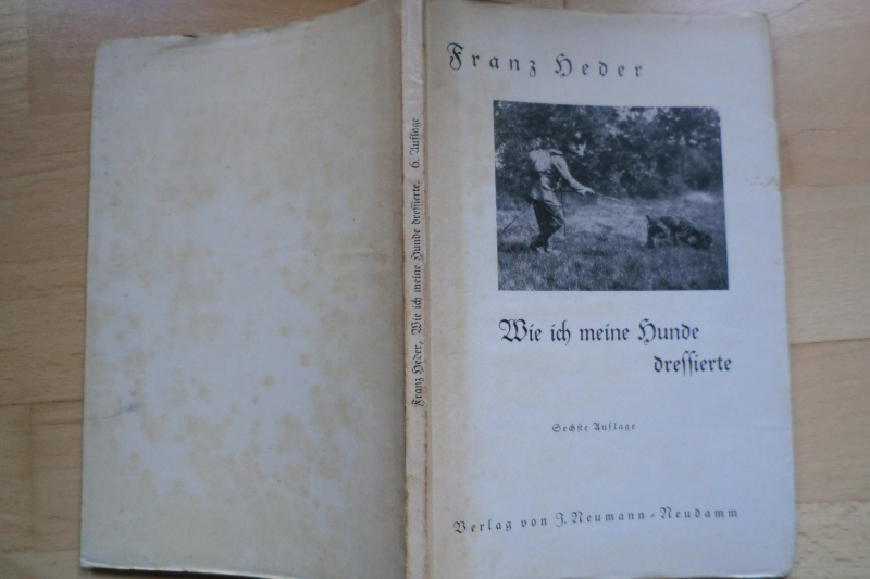 1935 WIE ICH MEINE HUNDE DRESSIERTE – Bild 1