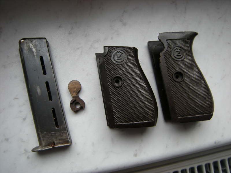Wehrmacht CZ27 P.27t fnh Pistole 7,65mm Magazin,Ersatzteile CZ22 CZ24 – Bild 3