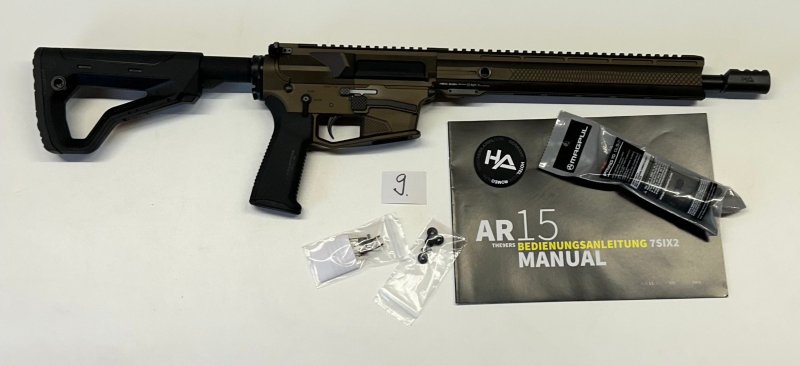 Selbstladebüchse AR9 PCC (Pistol Caliber Carbine) Hera The9er Glock Magazin – Bild 1