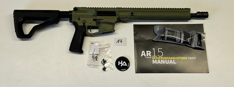 Selbstladebüchse AR9 PCC (Pistol Caliber Carbine) Hera The9er Glock Magazin – Bild 1