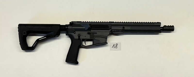 Selbstladebüchse AR9 PCC (Pistol Caliber Carbine) Hera The9er Glock Magazin – Bild 3