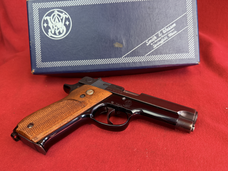 Smith & Wesson Mod. 39-2, 9mm Luger, sehr guter original Zustand, Sammlerwaffe, TOP – Bild 5
