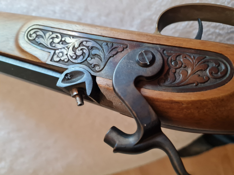 Perkussionsgewehr, Italien, guter optischer Zustand, Erbstück für Sammler und Liebhaber – Bild 4