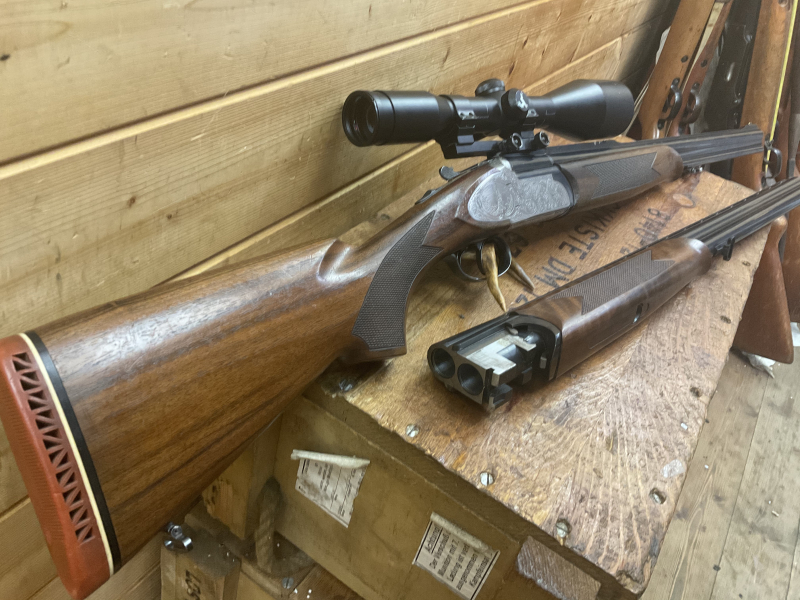 BBF Kettner S2000 mit WL BDF, Kal.7x65R,12/70, ZF Frankonia 8x56 mit Leuchtpunkt! – Bild 6
