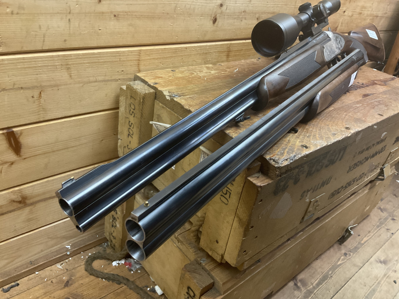 BBF Kettner S2000 mit WL BDF, Kal.7x65R,12/70, ZF Frankonia 8x56 mit Leuchtpunkt! – Bild 3