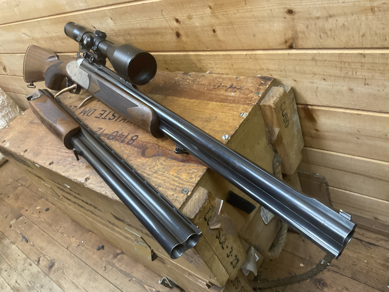 BBF Kettner S2000 mit WL BDF, Kal.7x65R,12/70, ZF Frankonia 8x56 mit Leuchtpunkt! – Bild 4
