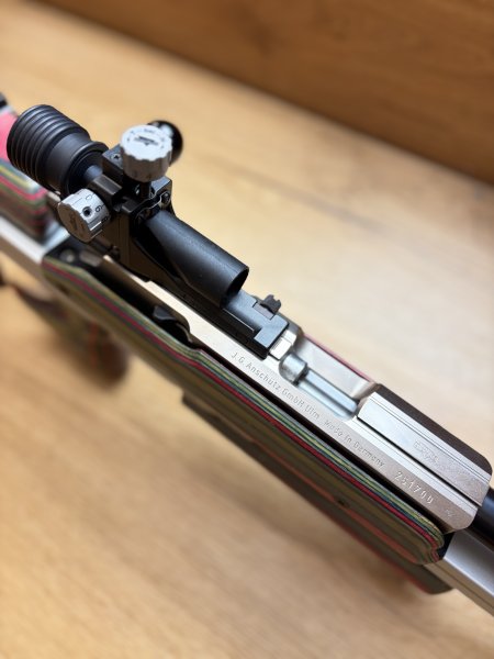 KK-Einzellader Matchbüchse LINKS Anschütz Modell 2007/2013 Kal. .22lr ++ SEHR GUTER ZUSTAND ++ – Bild 4