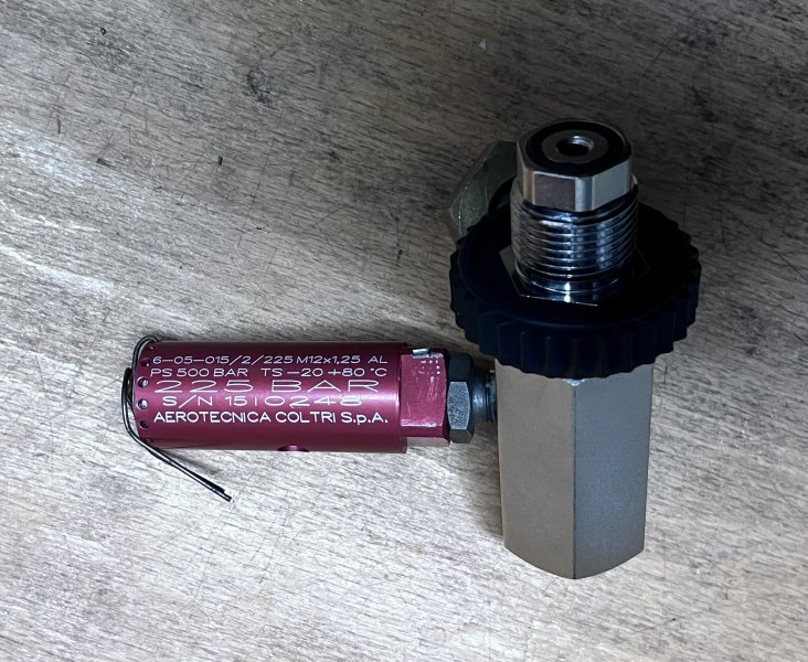 Sicherheitsfülladapter Pressluftkartuschen – obrázek 3