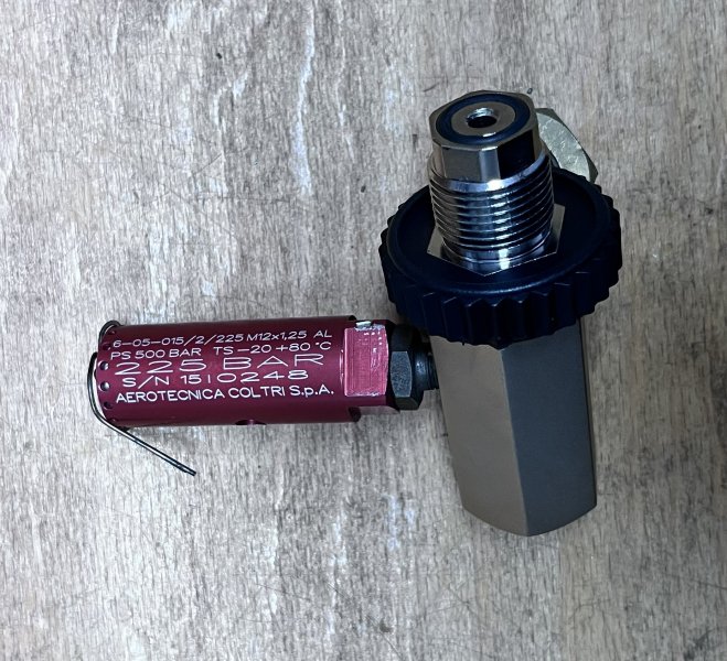 Sicherheitsfülladapter Pressluftkartuschen – obrázek 1