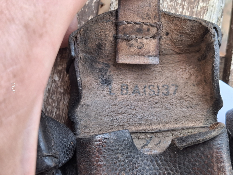 Mauser K98 Patronentasche Beschaffungsamt 1937 - WK2 / Vorkrieg Originalstück – Bild 2