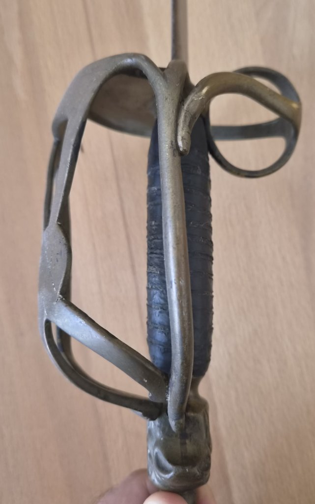 Altpreußischer Offiziersdegen für Dragoner, 1797, Keilklinge, Pallasch, Preußen, Preussen – Bild 3