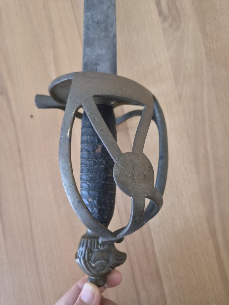 Altpreußischer Offiziersdegen für Dragoner, 1797, Keilklinge, Pallasch, Preußen, Preussen – Bild 5