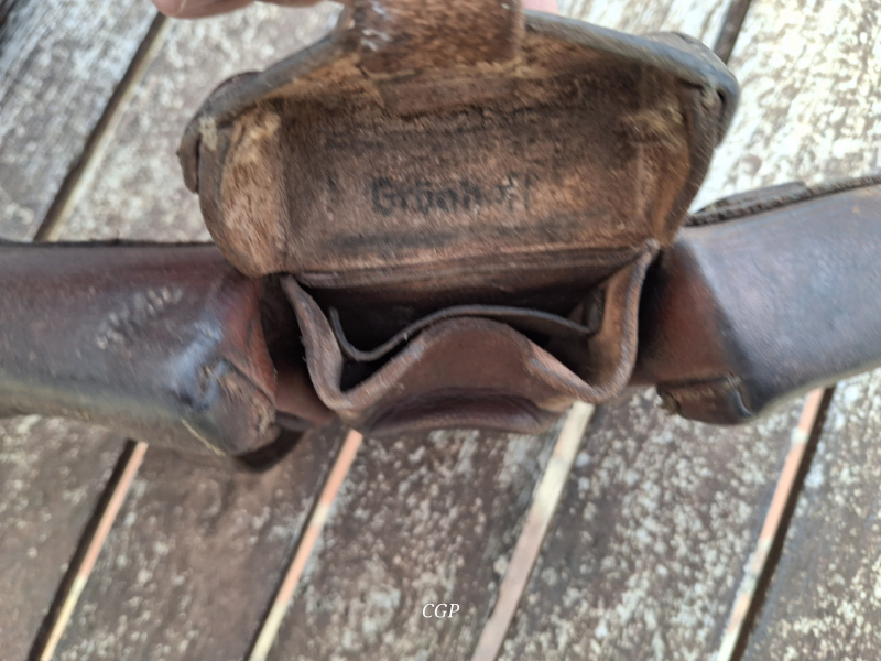 Mauser K98 Patronentasche Truppenstempel- WK2 / Vorkrieg Originalstück – Bild 3