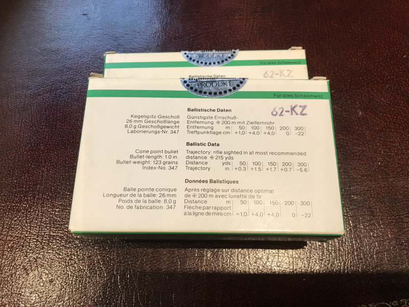 40 Patronen RWS 7x64 8,0 g KS – Bild 3