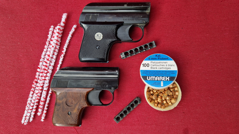 KLASSIKER im DOPPELPACK ===> 2 mal EM-GE Mod. 63 <=== cal 6 mm Flobert - PTB 6 – Bild 2
