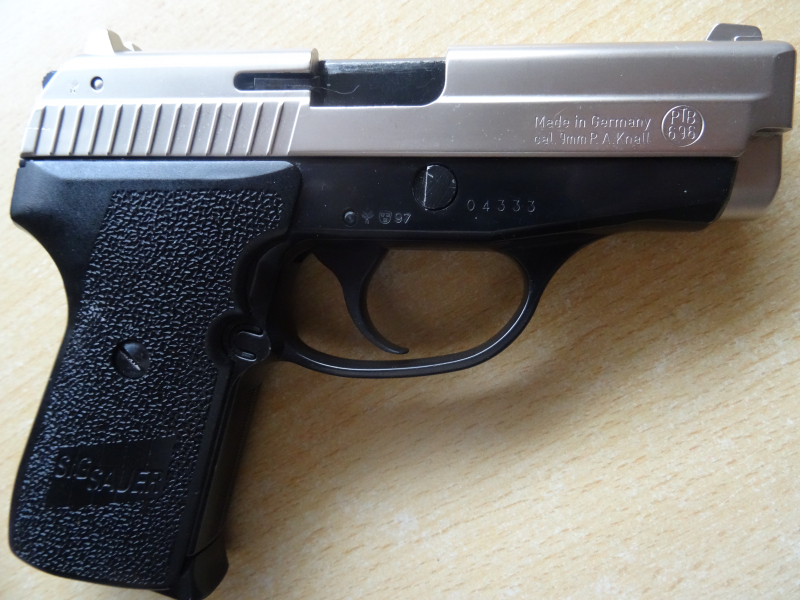 SIG SAUER P 239 PAK KAL 9mm- Bes. 1997 sehr – Bild 2