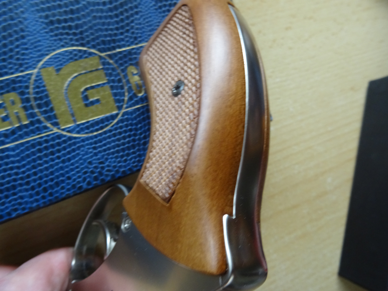 Röhm RG 69 vernickelt-Holzgriffschalen-Stahltrommel – Bild 3