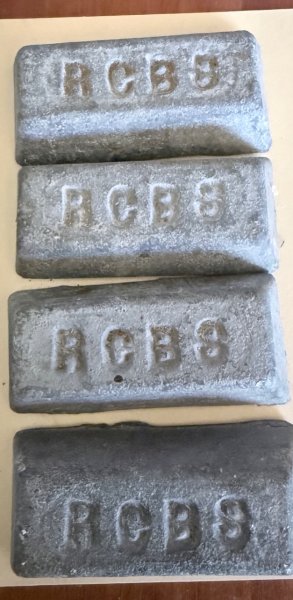 Blei ca. 1 kg in Barren – Bild 1