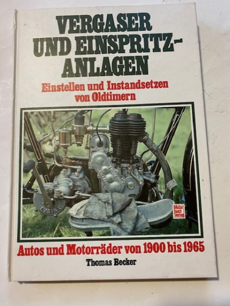 Dt.Reich Oldtimer KFZ Motorrad Vergaser Technik 1900 No P38 Bajonett – Bild 1