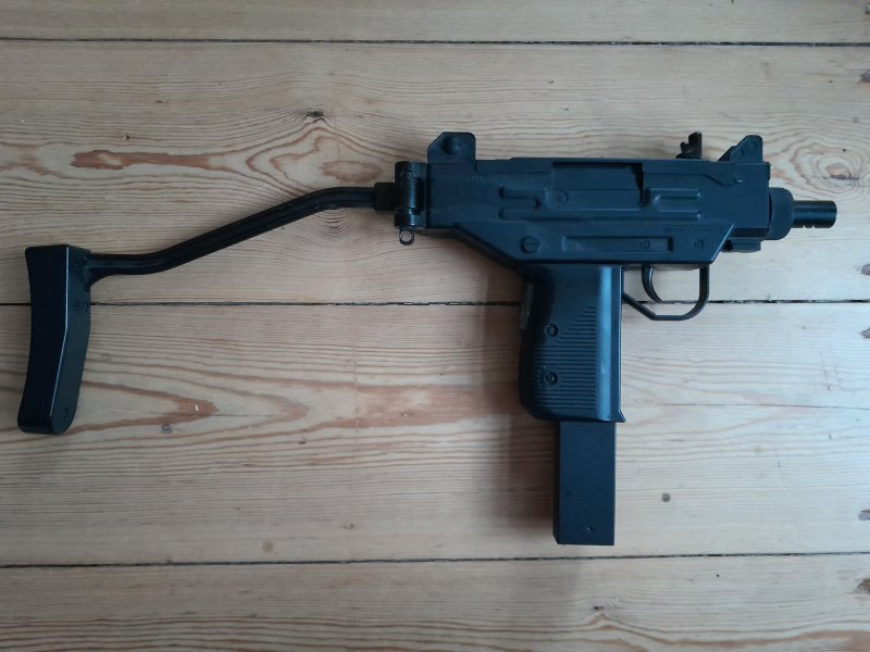 Micro Uzi Softair 6mm BB Federdruck – Bild 2