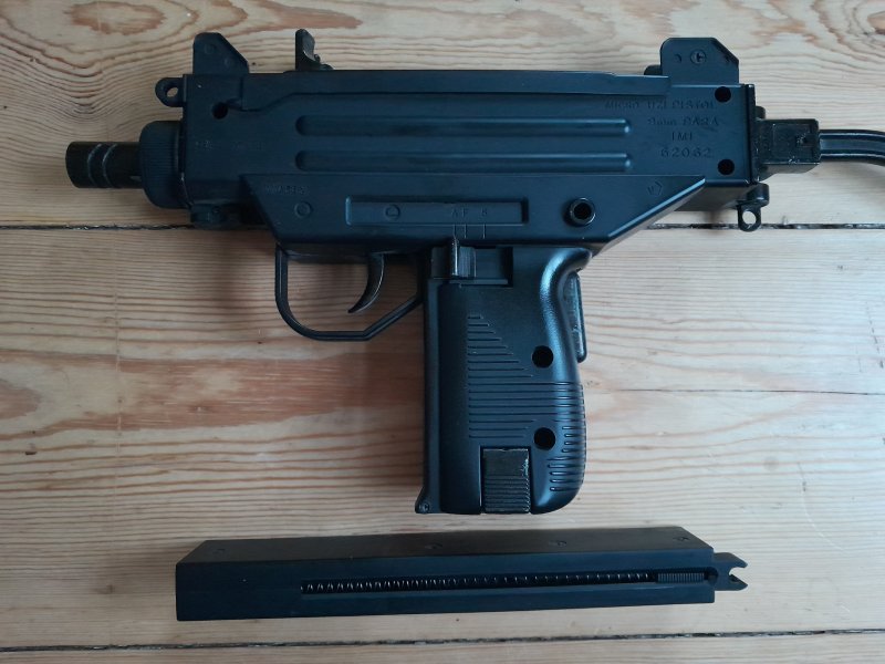 Micro Uzi Softair 6mm BB Federdruck – Bild 3