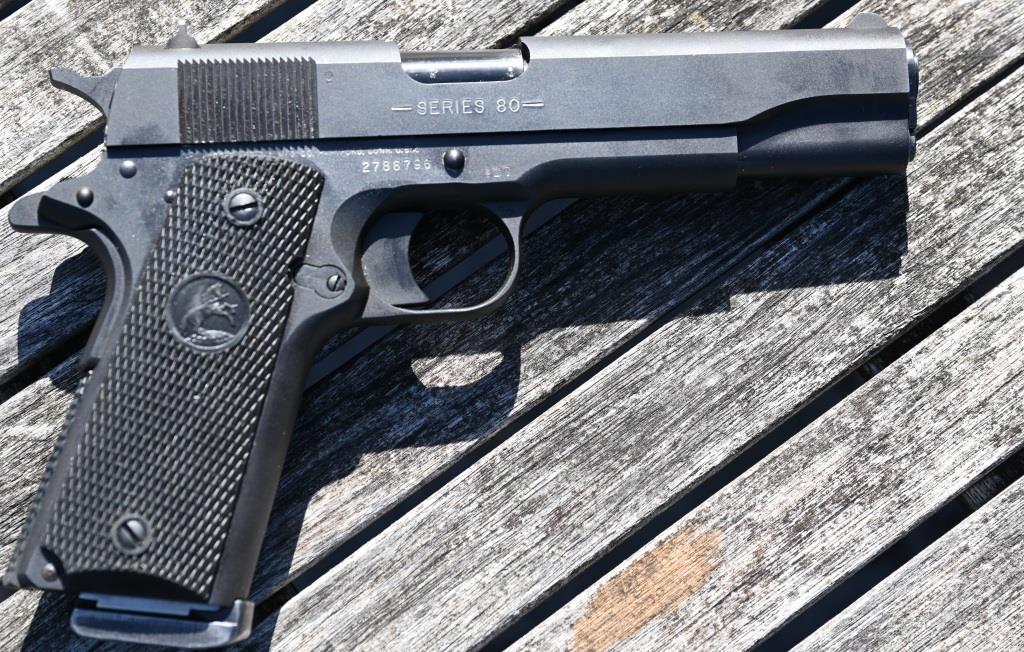 Colt 1991 A1 Government 1911 Bj. 1999 Ex-.45 ACP, jetzt 4 mm M20, sehr schön, wie neu! – Bild 4