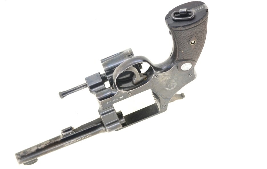 Revolver Polizeiwaffe Smith &Wesson M 1917 Military & Police Kal. .45 Auto, Brasil 1937 – Bild 5