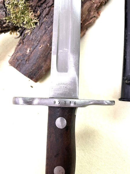 Bajonett Schweiz IG89 K31 K11 Modell 1889 Schmidt Rubin – Bild 2