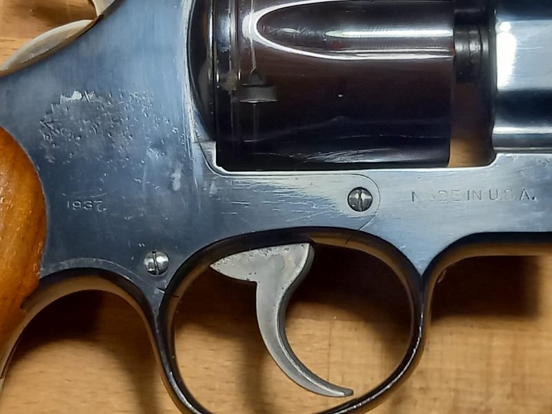 Smith & Wesson S&W 1917 1937 Revolver .38 special N-Frame statt .45 ACP komplett oder freie Teile – Bild 2