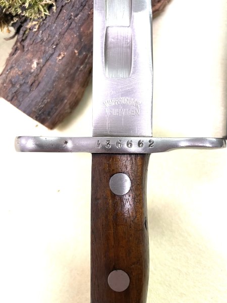 Bajonett Schweiz IG89 K31 K11 Modell 1899 Schmidt Rubin – Bild 2