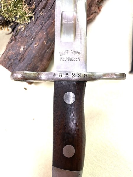 Bajonett Schweiz IG89 K31 K11 Modell 1899 Schmidt Rubin – Bild 2