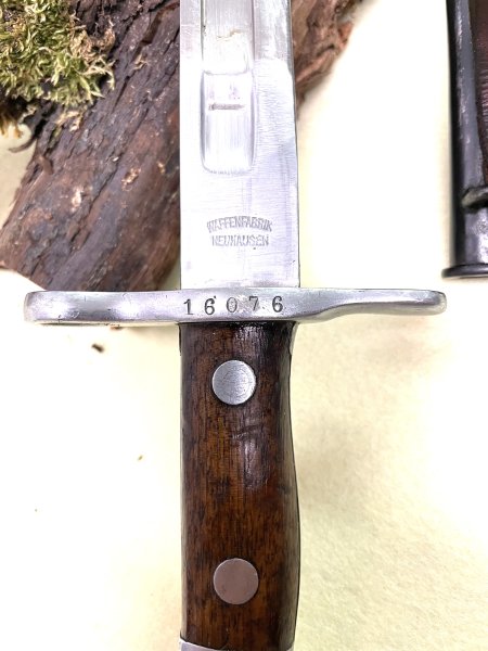 Bajonett Schweiz IG89 K31 K11 Modell 1899 Schmidt Rubin – Bild 2
