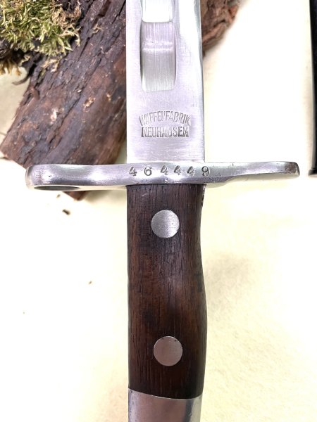 Bajonett Schweiz IG89 K31 K11 Modell 1899 Schmidt Rubin – Bild 2